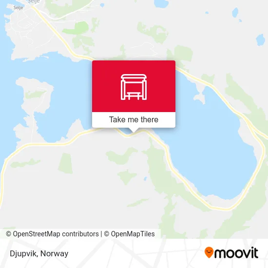 Djupvik map