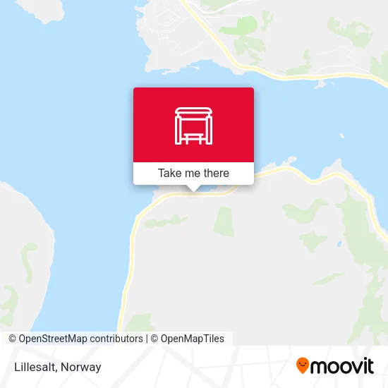 Lillesalt map