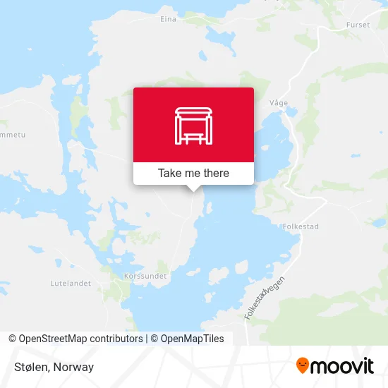 Stølen map