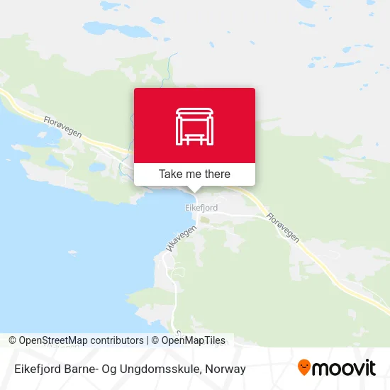 Eikefjord Barne- Og Ungdomsskule map