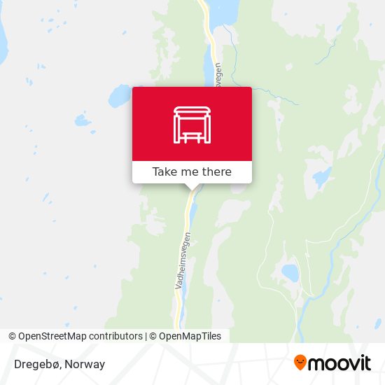 Dregebø map