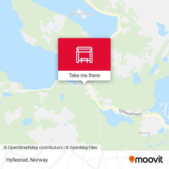 Hyllestad map