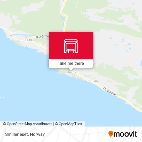 Smilleneset map