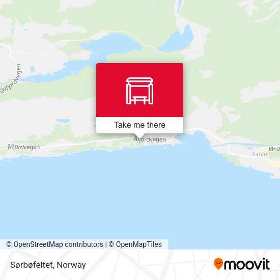 Sørbøfeltet map