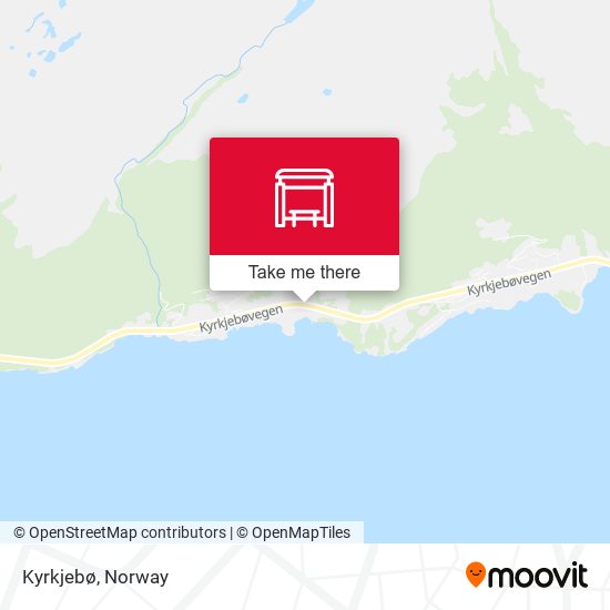 Kyrkjebø map