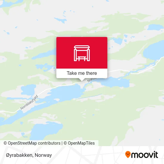 Øyrabakken map