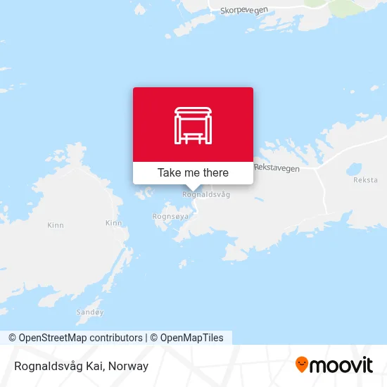 Rognaldsvåg Kai map