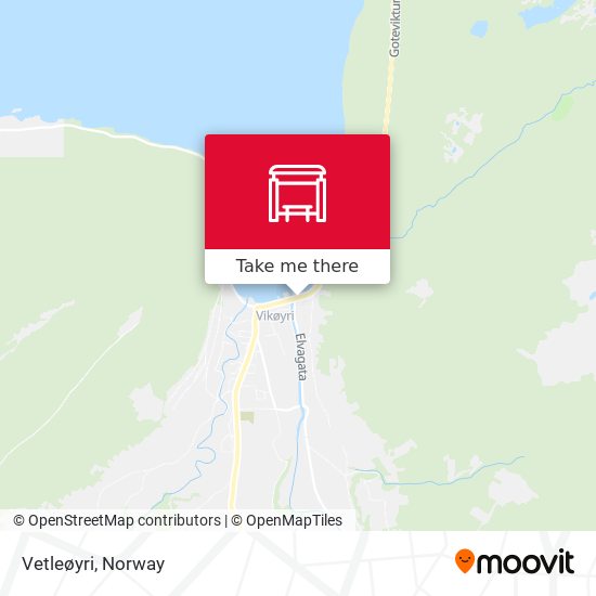 Vetleøyri map