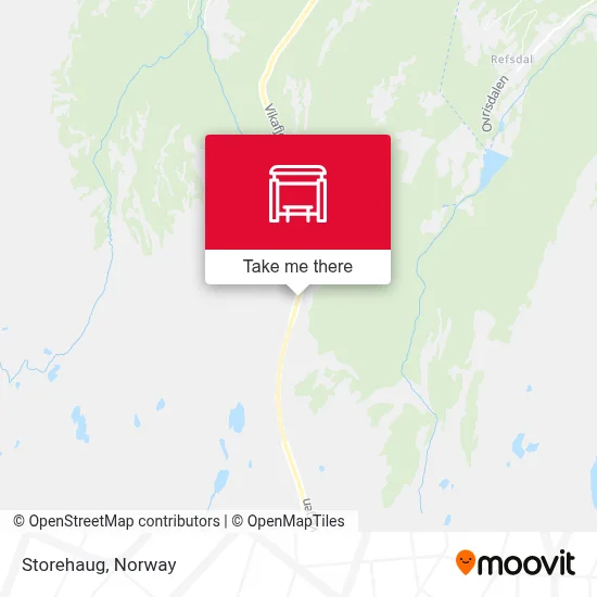 Storehaug map