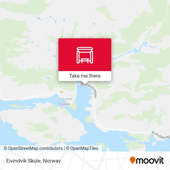 Eivindvik Skule map