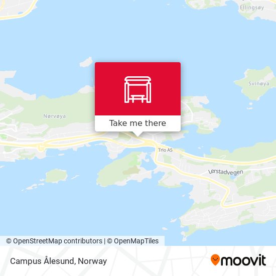 Campus Ålesund map