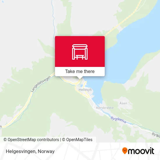 Helgesvingen map