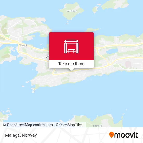 Malaga map