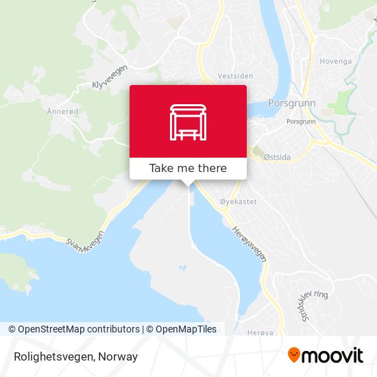 Rolighetsvegen map