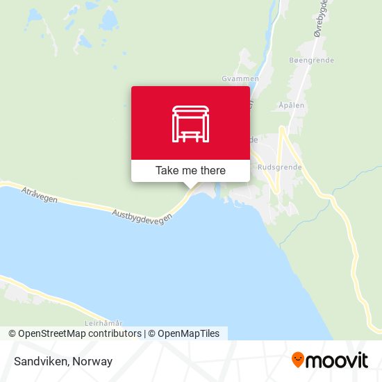 Sandviken map