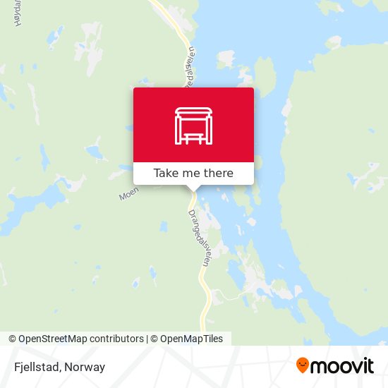 Fjellstad map