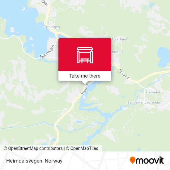 Heimdalsvegen map