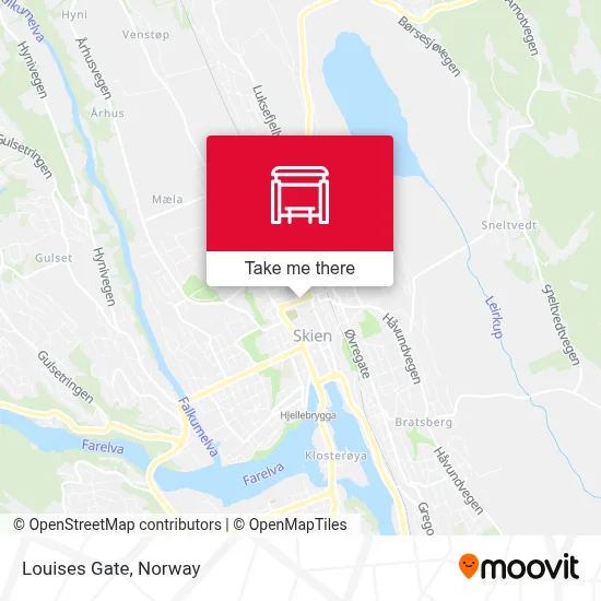 Louises Gate map