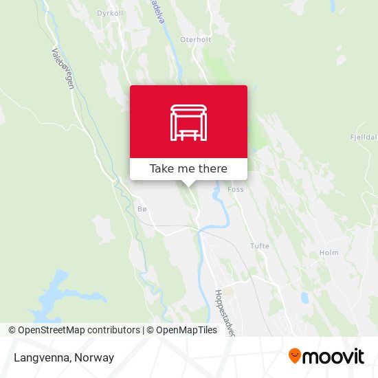 Langvenna map