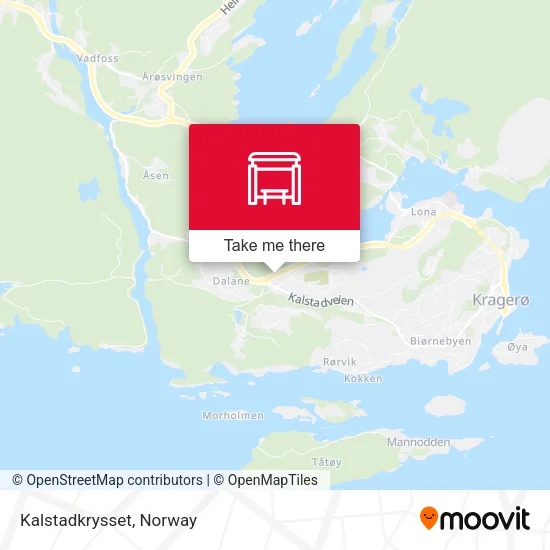 Kalstadkrysset map