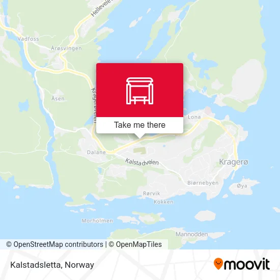 Kalstadsletta map