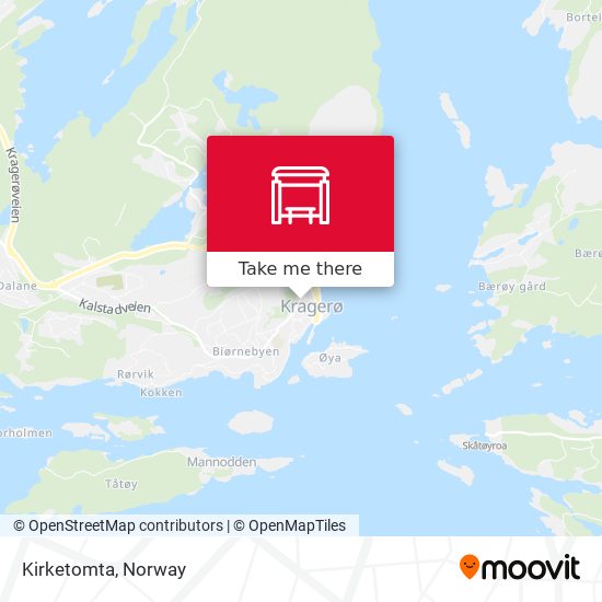 Kirketomta map