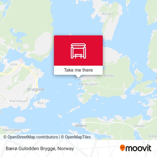 Bærø Gulodden Brygge map