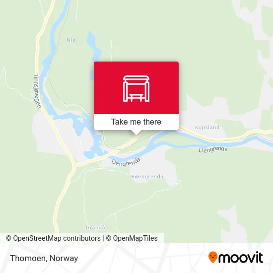 Thomoen map