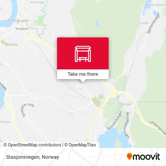 Stasjonsvegen map