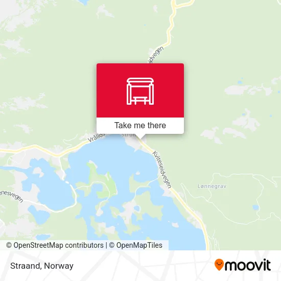 Straand map