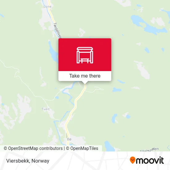 Viersbekk map