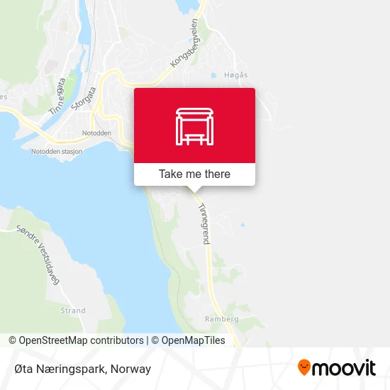 Øta Næringspark map