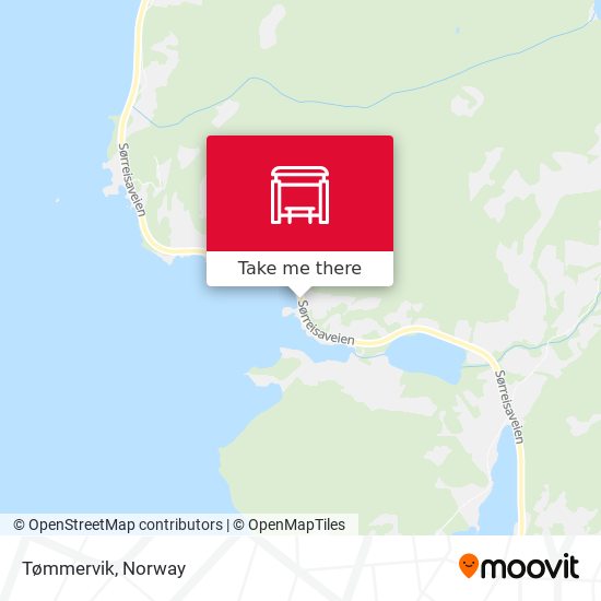 Tømmervik map