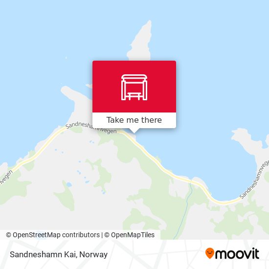 Sandneshamn Kai map