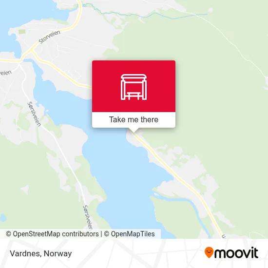Vardnes map