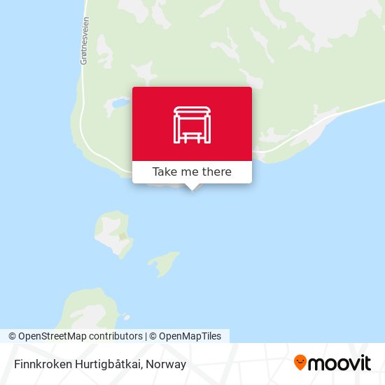 Finnkroken Hurtigbåtkai map