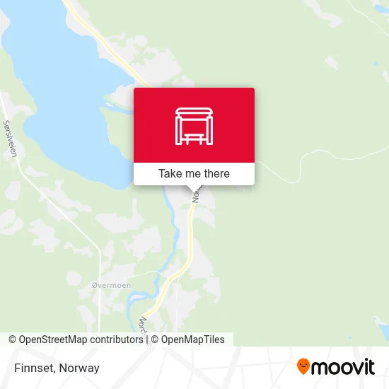 Finnset map
