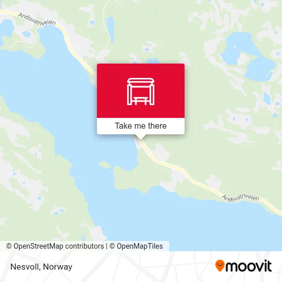 Nesvoll map