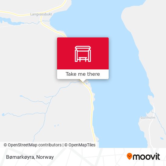 Bømarkøyra map