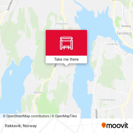 Rakkevik map