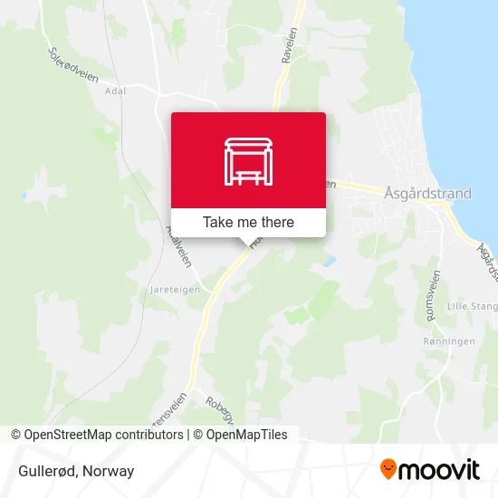 Gullerød map