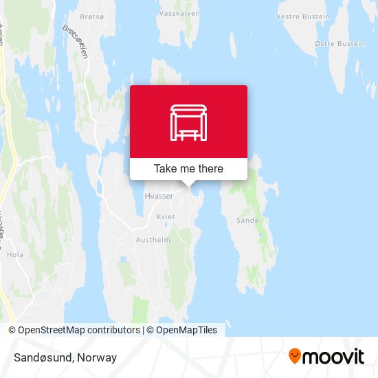 Sandøsund map