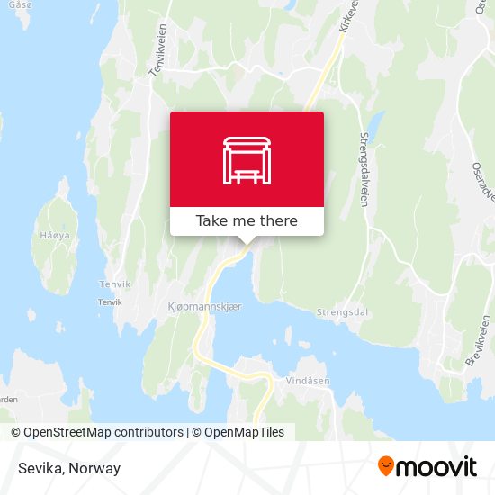 Sevika map