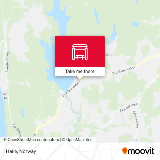 Halle map