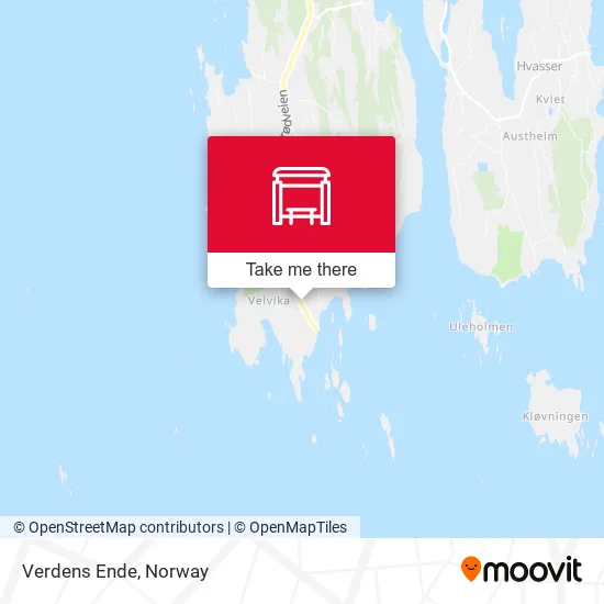 Verdens Ende map
