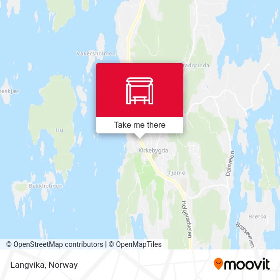 Langvika map