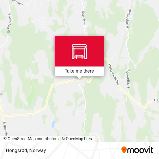 Hengsrød map