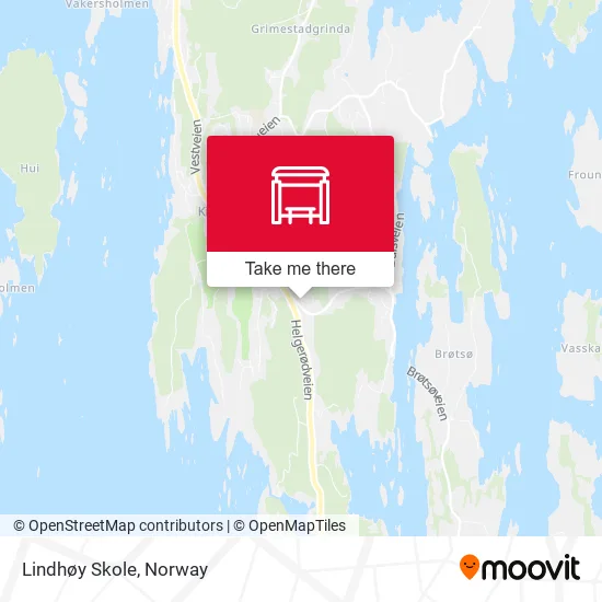 Lindhøy Skole map