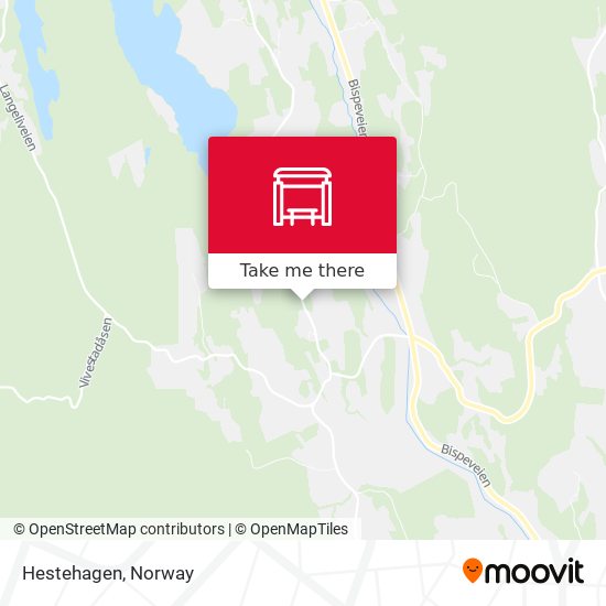 Hestehagen map