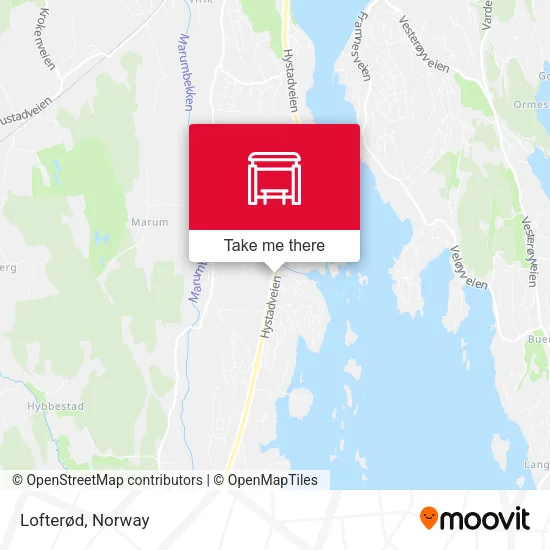 Lofterød map